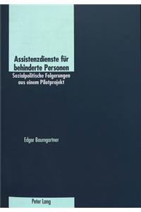 Assistenzdienste Fuer Behinderte Personen