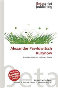 Alexander Pawlowitsch Kurynow