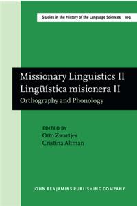 Missionary Linguistics II / Linguistica misionera II