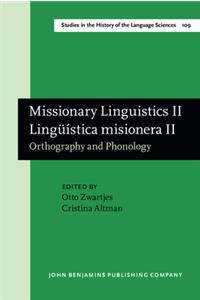 Missionary Linguistics II / Lingüística misionera II