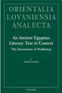 N Ancient Egyptian Literary Text in Context