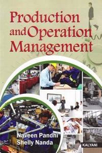 Production & Operations Management Bba 6Th Sem. Pb. Uni.