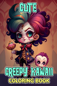 Cute Creepy Kawaii Coloring Book