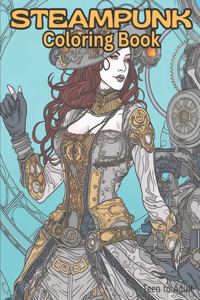 Steampunk Coloring Book
