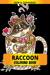 Raccoon Coloring Book