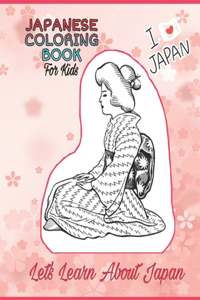 Japanese Coloring Book For Kids