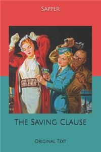 The Saving Clause