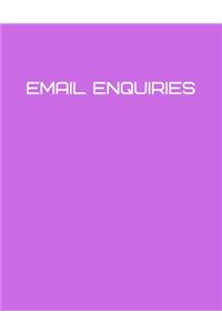 email enquiries pink