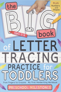 The Big Book of Letter Tracing Practice for Toddlers