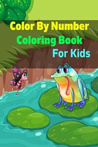 Color By Number Coloring Book For Kids