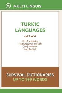 Turkic Languages Survival Dictionaries (Set 1 of 4)