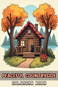 Peaceful Countryside Coloring Book
