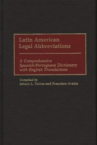 Latin American Legal Abbreviations