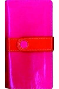 NIV Italian Duo-Tone Trimline Bible, Pink/ Orange with clasp