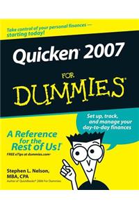 Quicken 2007 for Dummies