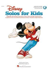 Disney Solos for Kids Piano/Vocal Book/Online Audio