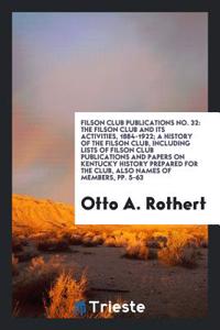 Filson Club Publications No. 32