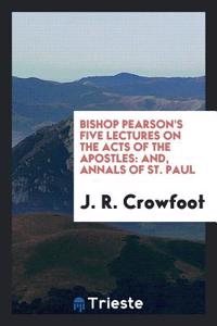 BISHOP PEARSON'S FIVE LECTURES ON THE AC