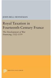 Royal Taxation in Fourteenth-Century France