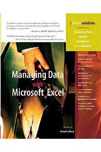 Managing Data with Excel