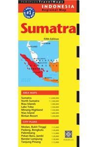 Sumatra & Medan Travel Map Fifth Edition