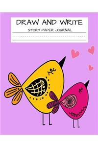 Draw and Write Story Paper Journal