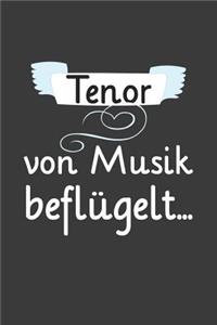 Tenor Von Musik beflügelt