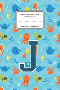 Primary Composition Notebook Grades K-2 Story Journal J