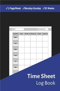 Time Sheet Log Book