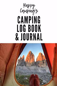 Happy Camping's Camping Log Book Journal