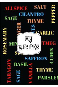 My Recipes