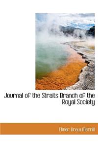 Journal of the Straits Branch of the Royal Society