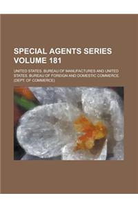 Special Agents Series Volume 181