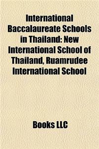 International Baccalaureate Schools in Thailand
