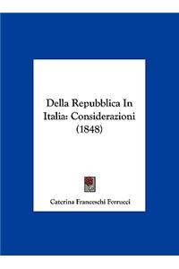 Della Repubblica in Italia