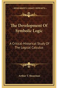 Development Of Symbolic Logic