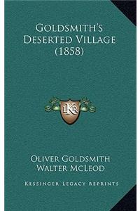 Goldsmith's Deserted Village (1858)