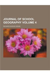 Journal of School Geography Volume 4