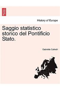 Saggio Statistico Storico del Pontificio Stato.