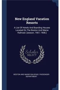 New England Vacation Resorts