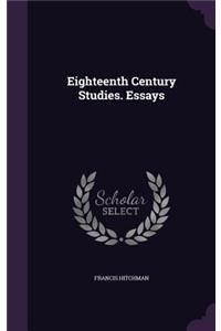 Eighteenth Century Studies. Essays