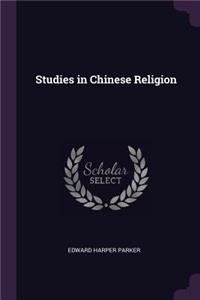 Studies in Chinese Religion