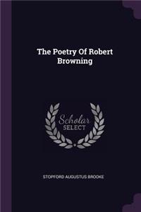 The Poetry Of Robert Browning