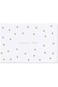 Ty Note Gold Dots