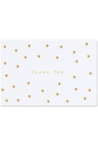 Ty Note Gold Dots