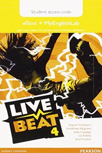 Live Beat 4 eText & MyEnglishLab Access Card