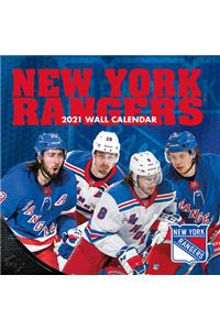 New York Rangers 2021 12x12 Team Wall Calendar