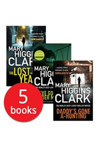 MARY HIGGINS CLARK X 5 SET BPA