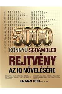 5000 Konnyu Scramblex Rejtveny AZ IQ Novelesere