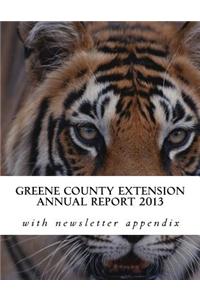 Greene County Extension Annual Report 2013